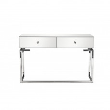 Консоль зеркальная с двумя ящиками 120*35*77см KFG075  